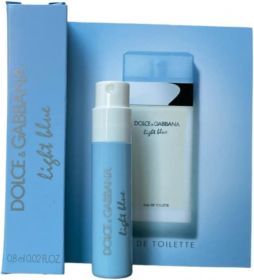 DOLCE & GABBANA LIGHT BLUE 0.02 EAU DE TOILETTE VIAL FOR WOMEN