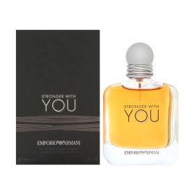 ARMANI EMPORIO STRONGER WITH YOU 3.4 EAU DE TOILETTE SPRAY FOR MEN