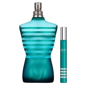 JEAN PAUL GAULTIER LE MALE 2 PCS SET: 4.2 EAU DE TOILETTE SPRAY + 0.68 EAU DE TOILETTE SPRAY