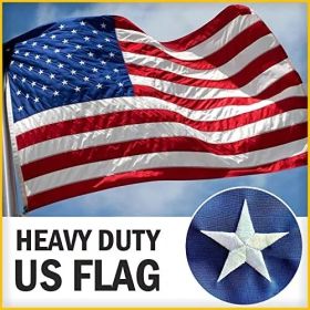 American Flag 3x5Ft Heavy Duty Grommets Outdoor All Weather US Flags USA Country