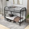 Twin over Twin Bunk Bed with Ladders