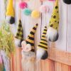 Hanging Gnome Plush Ornament Kids Room Home Decoration Doll 6-pc Set