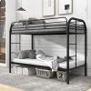 Twin over Twin Bunk Bed with Ladders